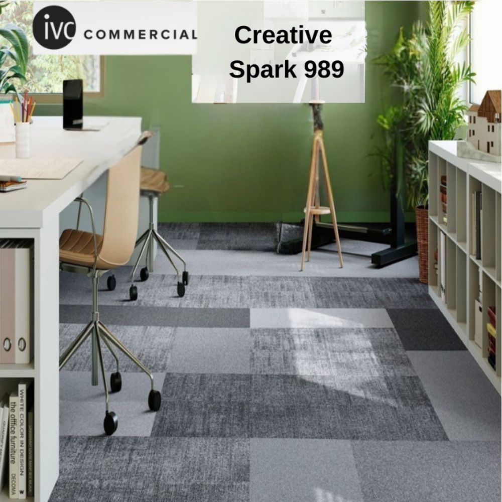 Ivc Karo Halı Creative Spark 989 Antrasit