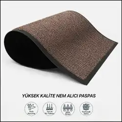 Kahverengi Nem Alıcı Paspas