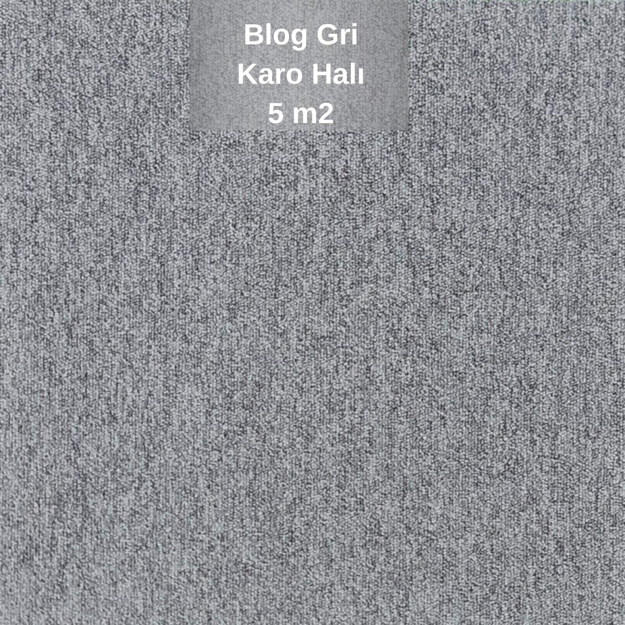 Blog Gri Karo Halı