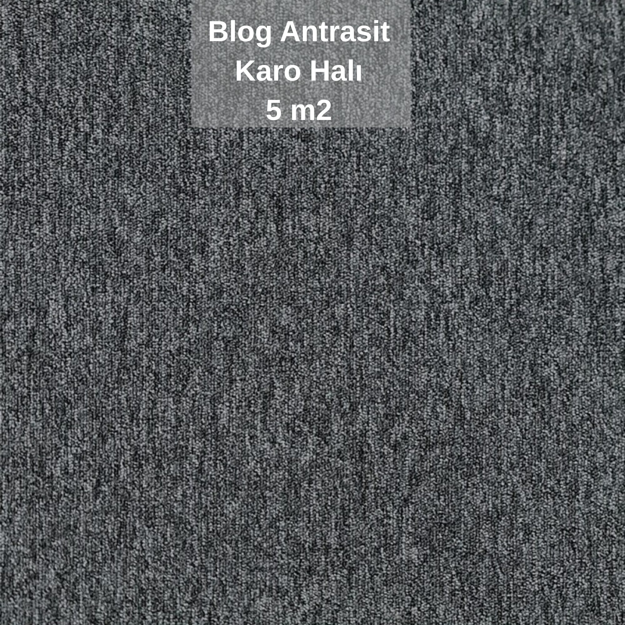 Blog Antrasit Karo Halı